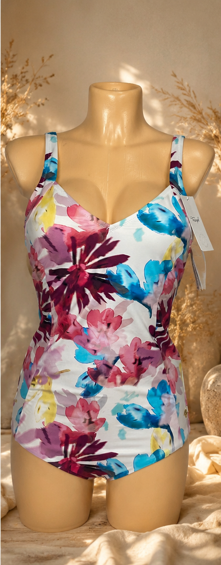 Kwiatowy strój kąpielowy Triumph Summer Fleur OW01 38B - przód